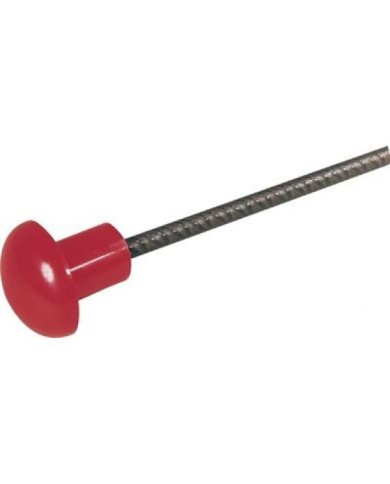 Lot d' embouts de sécurité rouge