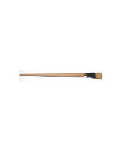 Brosse plate soie blanche
