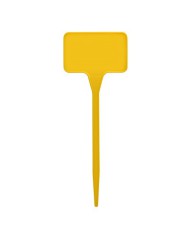 Etiquette à planter PVC Jaune