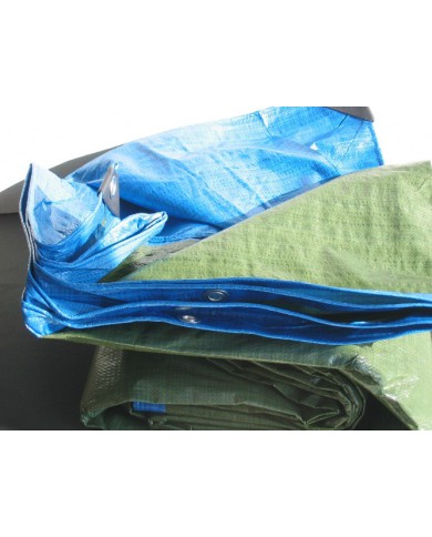 Bâche de protection 4 X 5 m - 60 g/m²