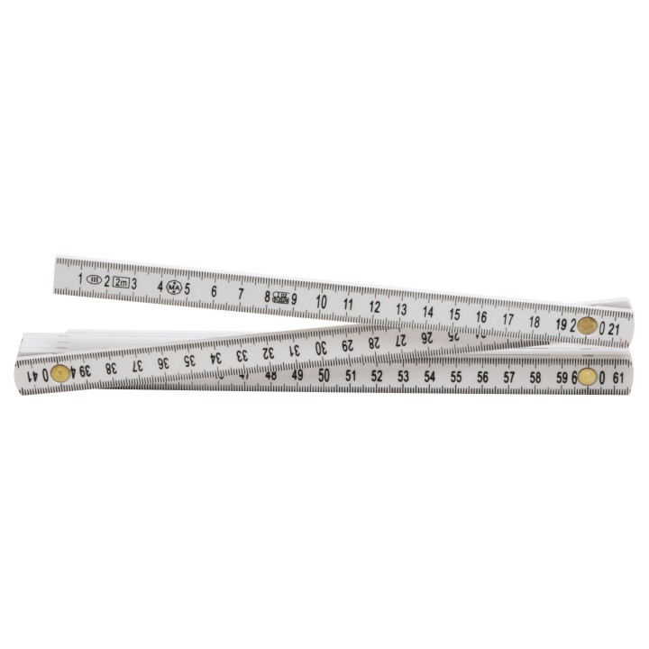 Double-mètre pliant fibre de verre 2 m - MEDID