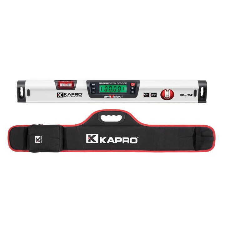 Niveau numérique magnétique Optivision Red 60 cm - KAPRO