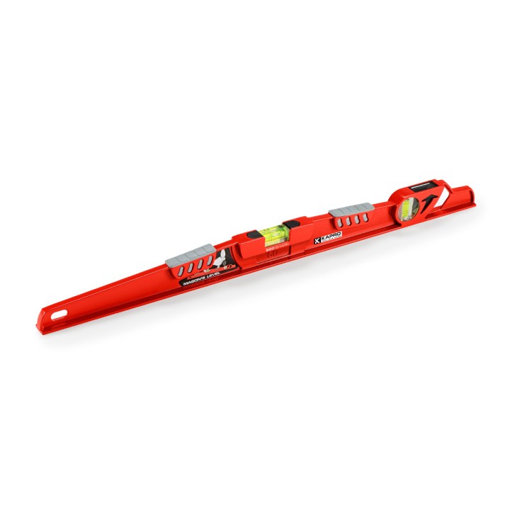 Niveau trapèze aluminium 40 cm 2 fioles - KAPRO