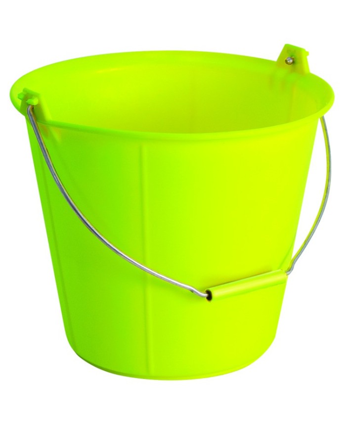 Seau 13 litres Haute Visibilité jaune fluo