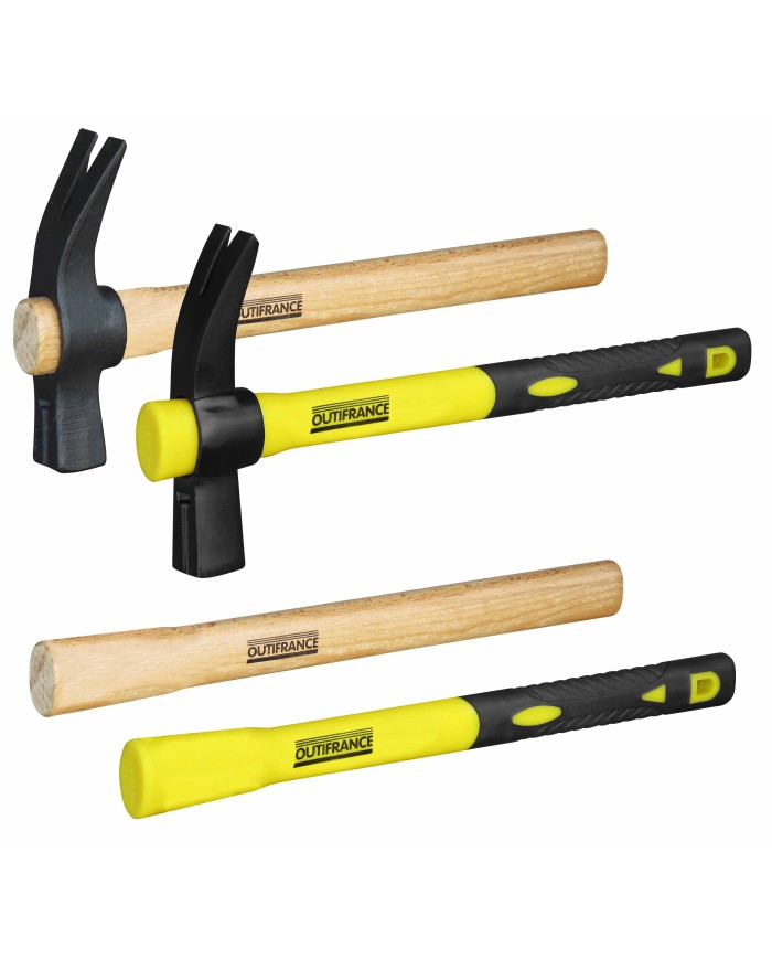 Marteau coffreur  900 g manche bois