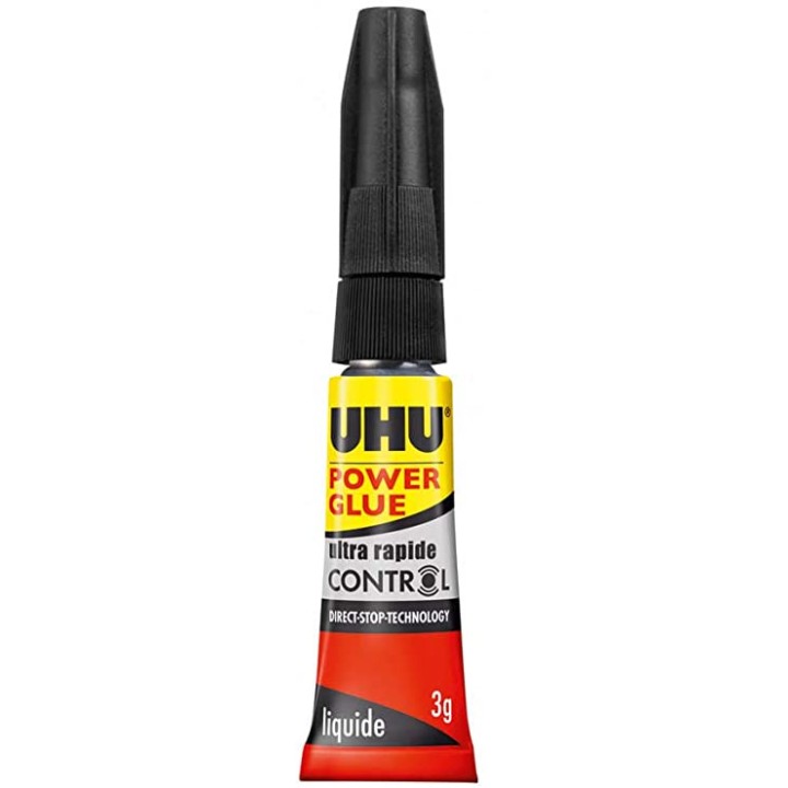 Colle instantanée Power Glue Liquide Control 3 g - UHU