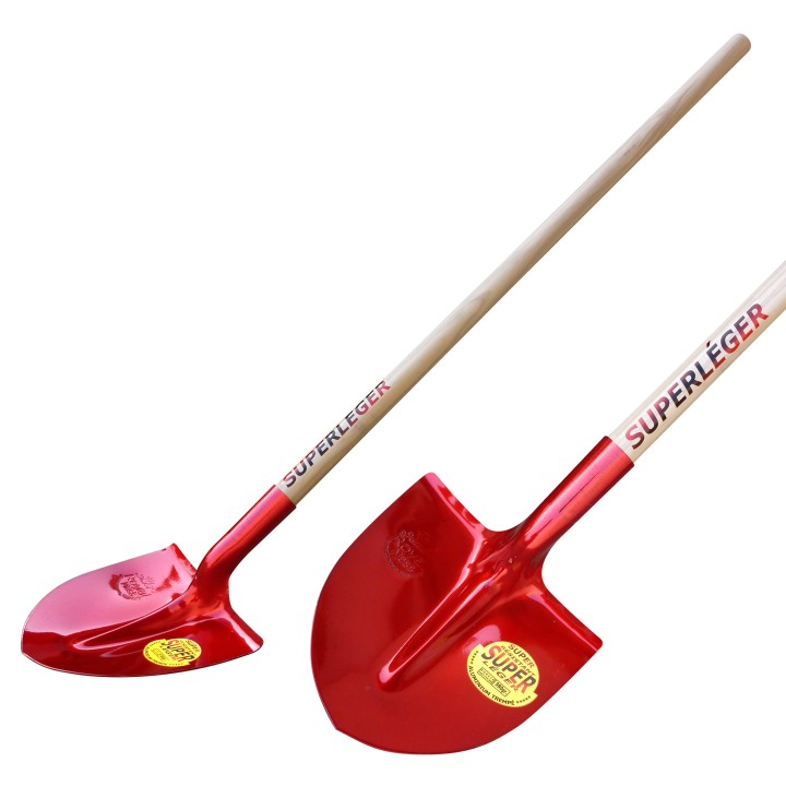 Pelle ronde super légère 27 cm alu trempé - PLANETARCHEO