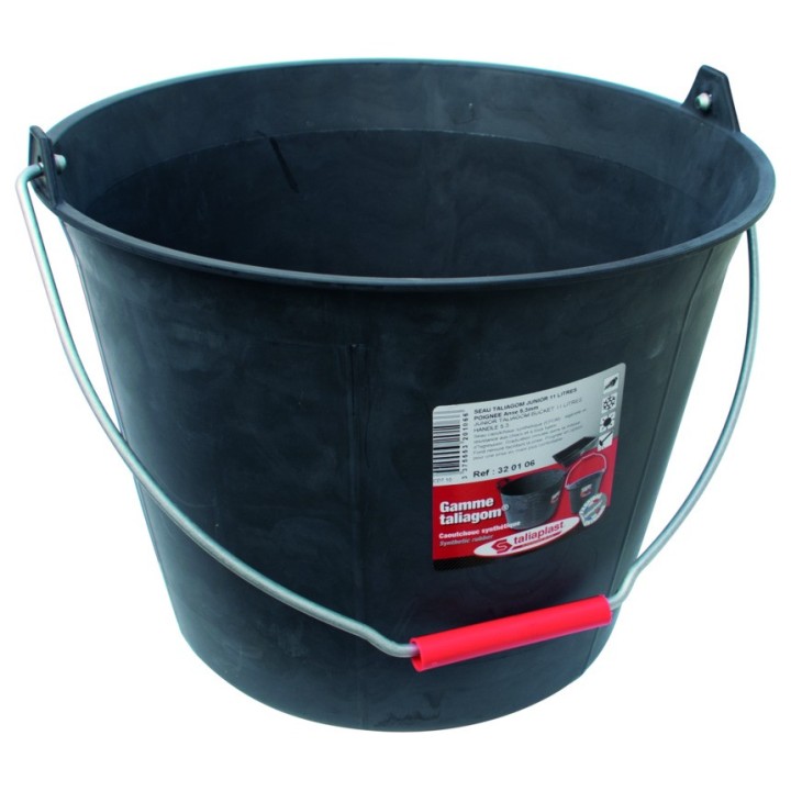 Seau caoutchouc TALIAGOM Junior 11 litres - TALIAPLAST