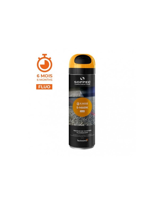 Traceur de chantier fluo S.Mark