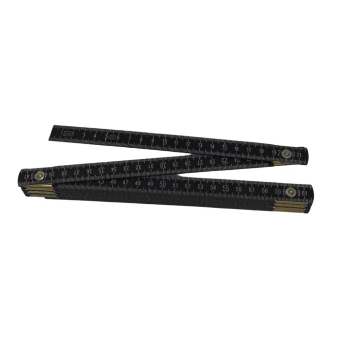 Double-mètre pliant aluminium - MEDID