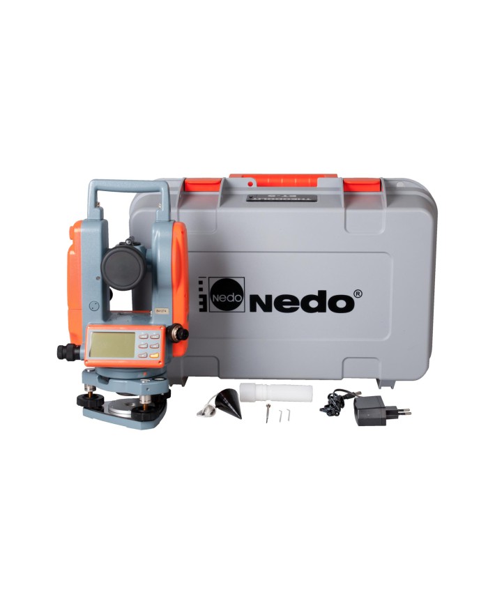 Théodolite électronique avec plomb optique Nedo