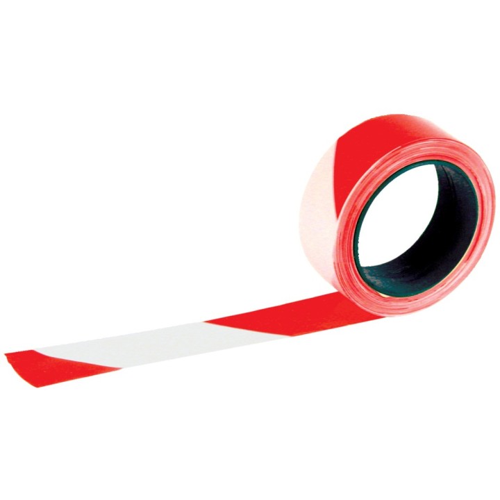 Rubalise de chantier Rubaplast rouge et blanc - TALIAPLAST