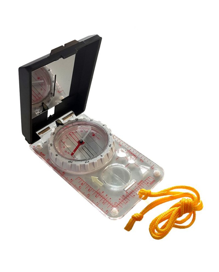 Boussole plaquette avec miroir