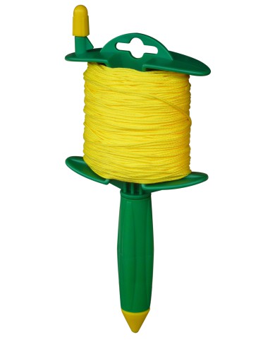 Cordeau de traçage avec enrouleur