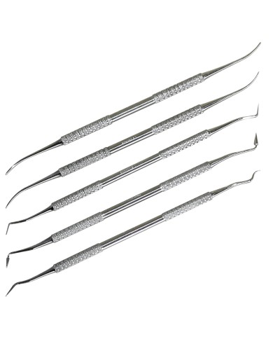 Lot de 5 outils de dentiste : sondes - OUTIFRANCE Lot de 5 outils de dentiste : sondes - OUTIFRANCE