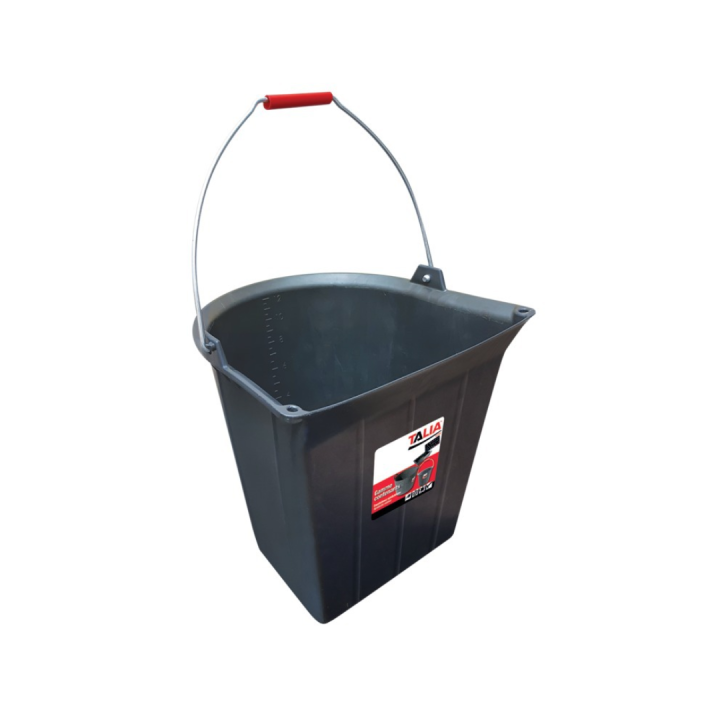 Seau renforcé côté plat 13L TALIAGOM® - TALIAPLAST
