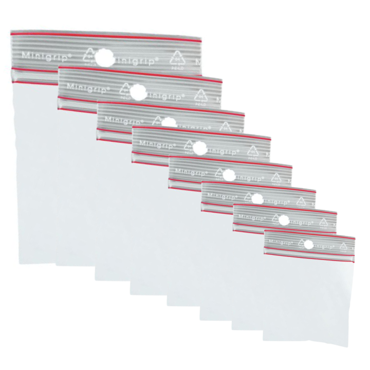 Sachet zip à fermeture pression 60 µ - MINIGRIP