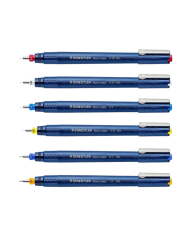 Stylo Pointe Tubulaires Mars Matic 700