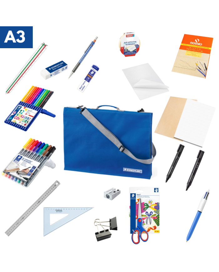 kit dessin complet A3