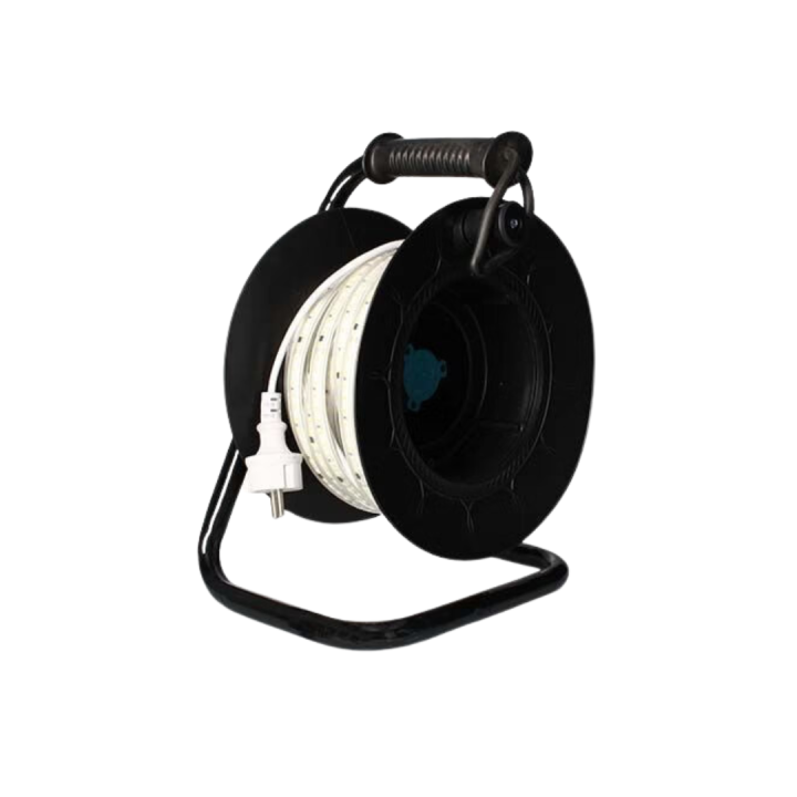 Enrouleur ruban LED 25m 200W 25000lm pour chantier - ARLUX