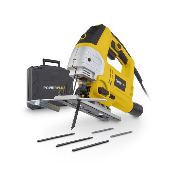 Scie sauteuse pendulaire 810W laser en mallette - POWERPLUS