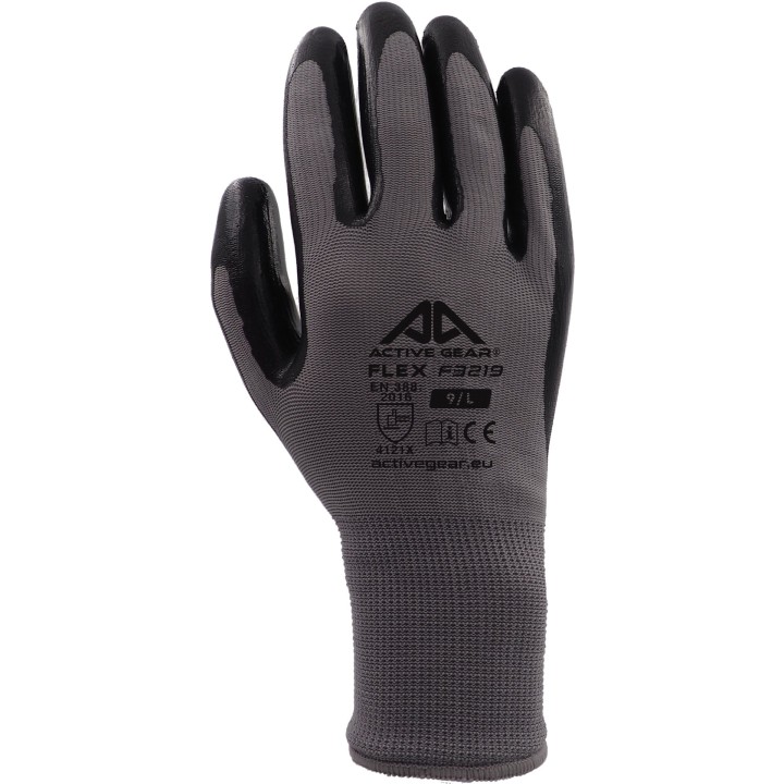Gants de manutention nitrile Active FLEX F3220 ACTIVE GEAR, dos