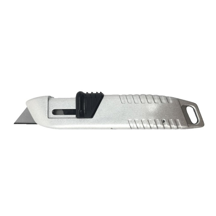Cutter de sécurité métal à retour automatique 18 mm - MEDID