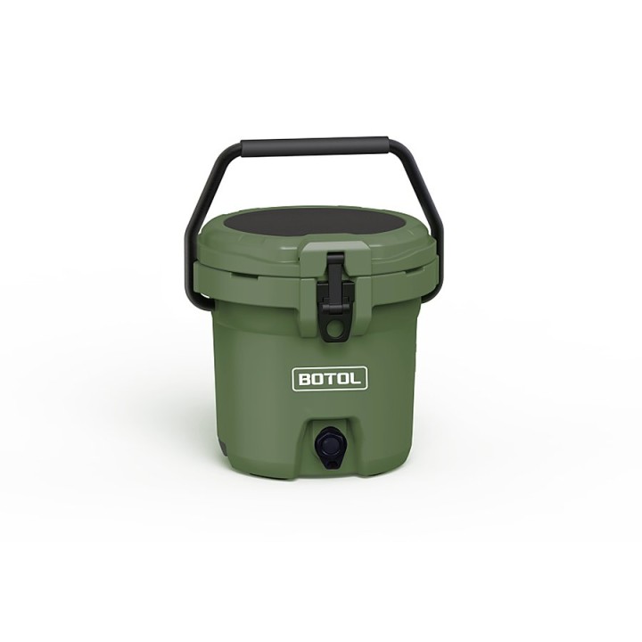 Glacière à robinet Flow Classic 9,5 L BOTOL, kaki