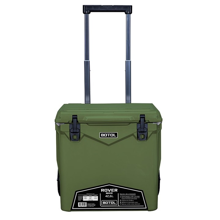 Glacière à roulettes Rover Maxi 42,6 L BOTOL, kaki