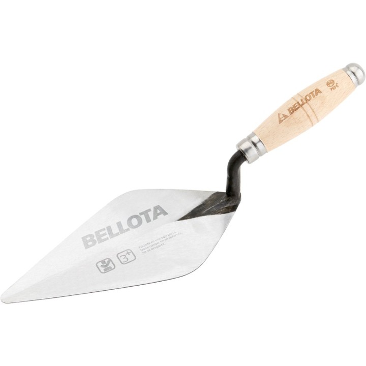 Truelle Estrémadure forgée manche hêtre 240 mm - BELLOTA