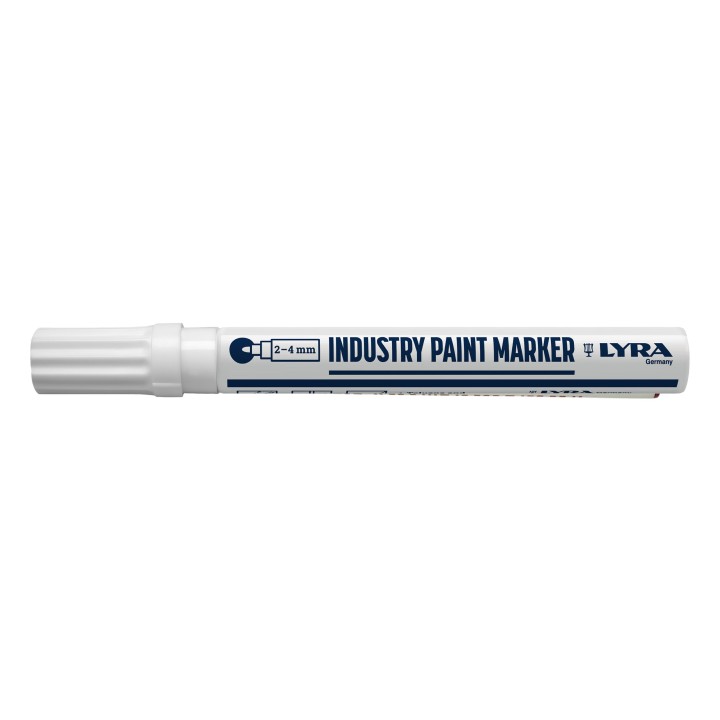Marqueur peinture industriel blanc - LYRA