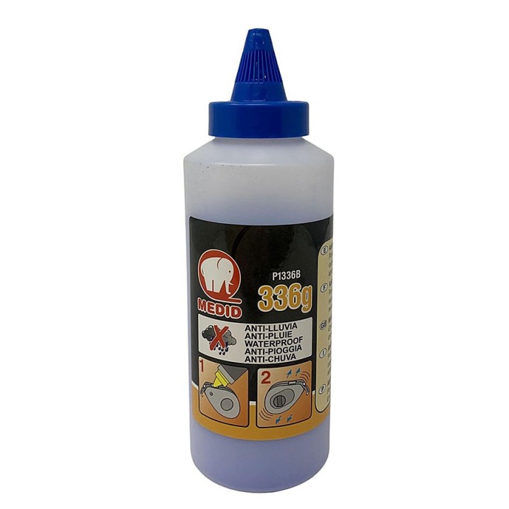 Poudre de traçage bleue anti-pluie 336 g - MEDID
