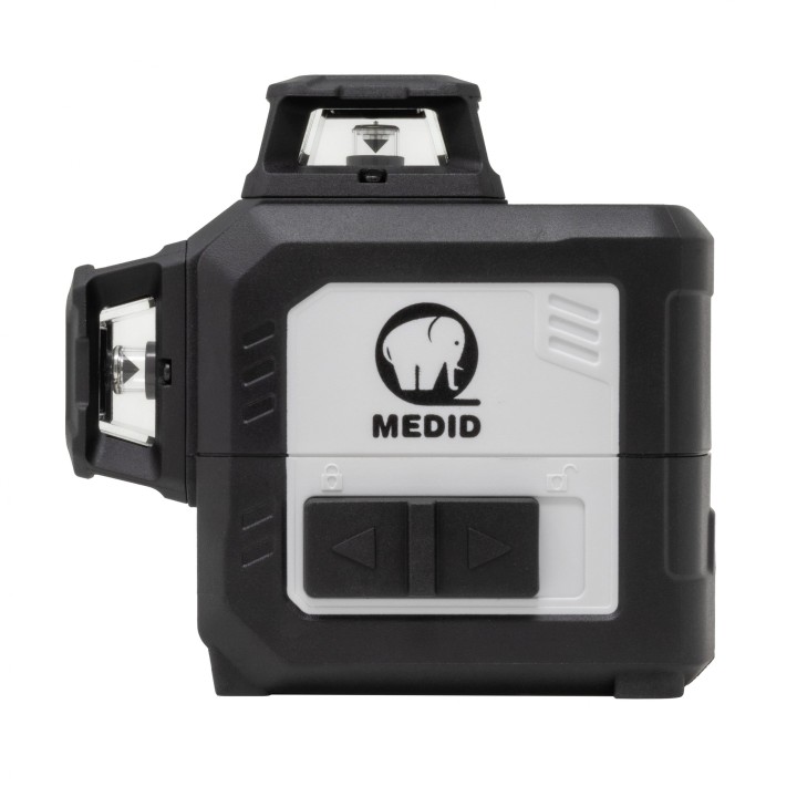 Kit niveau laser vert 3D autonivelant - MEDID