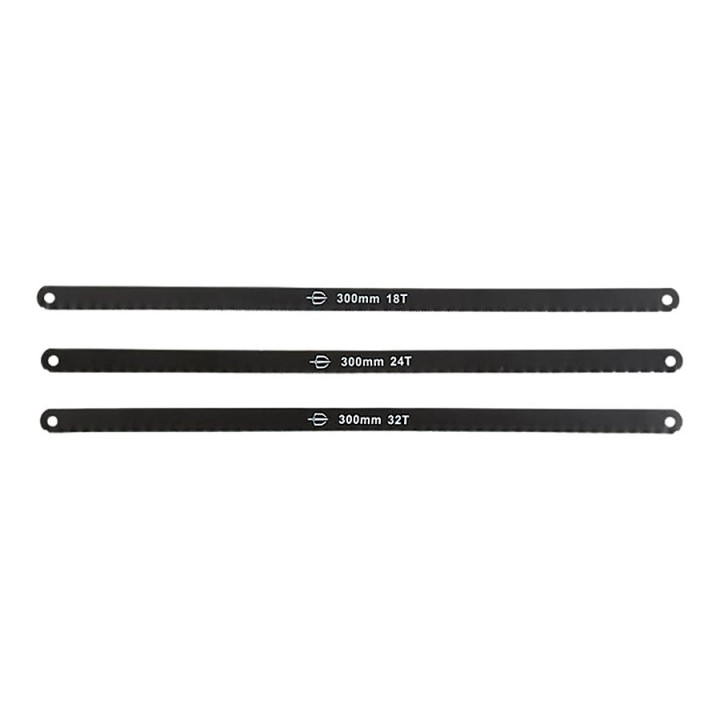 Lames de scie à métaux bimétal HSS 300 mm, lot de 10 - MEDID