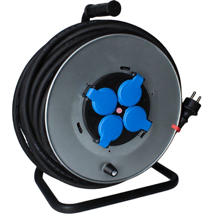 Enrouleur électrique de chantier ROLX 40 m 4 prises 16 A - ARLUX